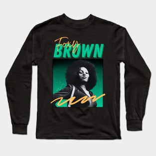 Foxy brown***original retro Long Sleeve T-Shirt